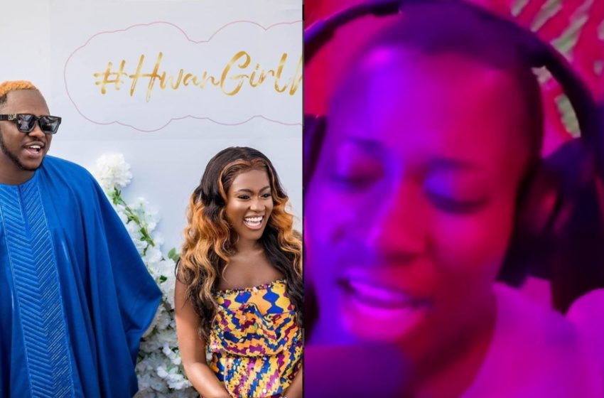 Rapper Medikal And His Wife Fella Return To The Studio To Record Funny Love Song (Watch Video)