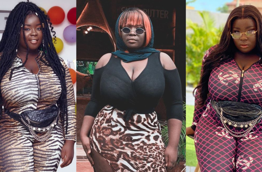 More Flesh On Fleek! Maame Serwaa Teases Fans Again With Another Photo Flaunting Her Raw Thick Body (+Photo)