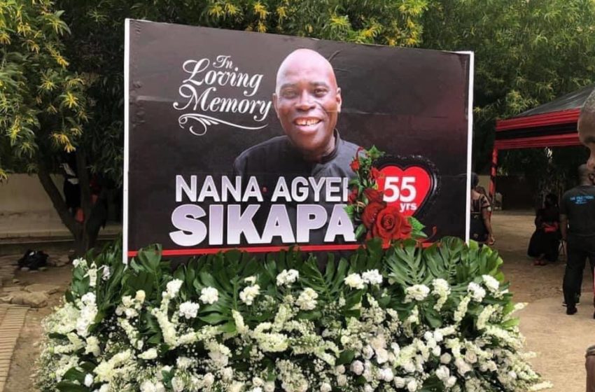 Despite Media Bids Nana Agyei Sikapa Farewell – Check Out Photos From His Funeral