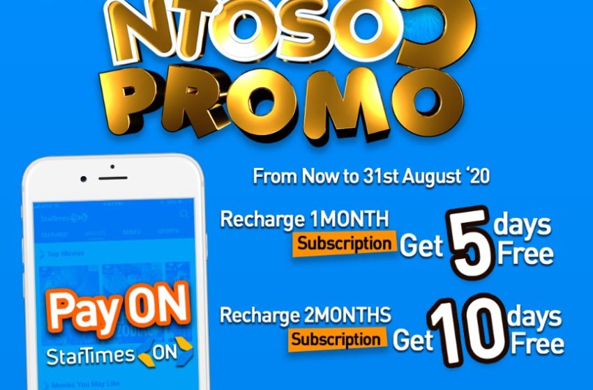 StarTimes Rewards Customers With “Ntosoɔ” Promo