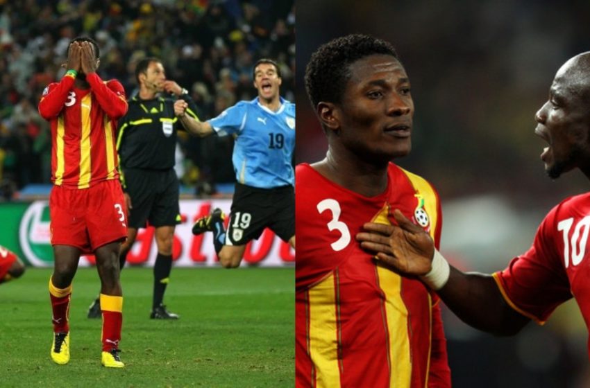 Asamoah Gyan Reacts To Trolls After Ghanaians Remember His WC Penalty Miss Against Uruguay 10 Years Ago