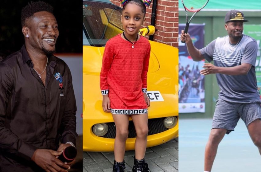 Meet Asamoah Gyan’s Pretty Daughter Ohemaa Who Is A Year Older Today (See Cute Photos)