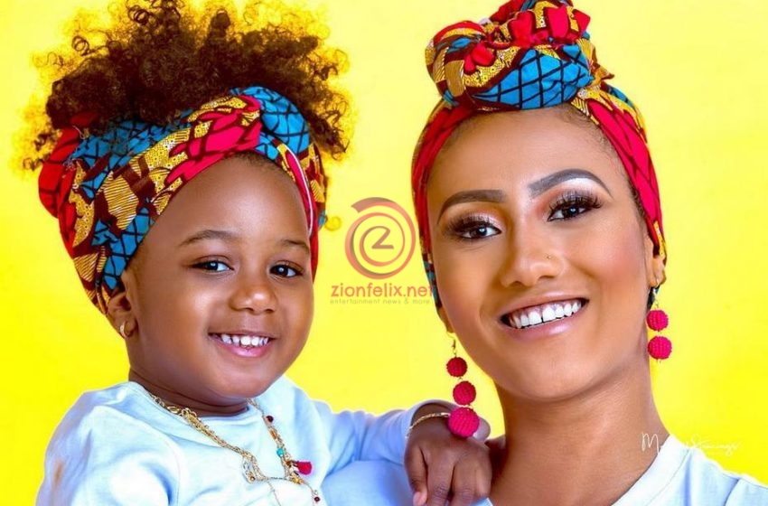 Hajia4Real shows off her brother as they enjoy Eid-Adha celebrations