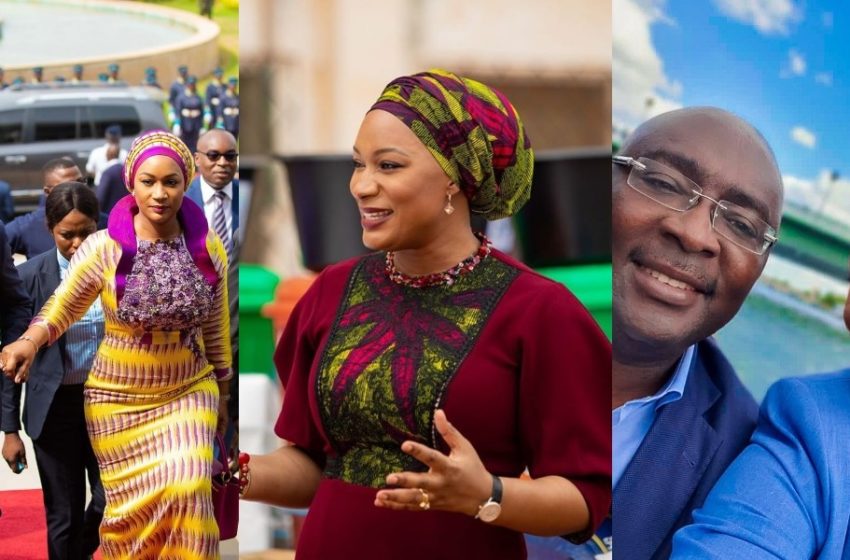 Meet The Handsome Young And Cute Son Of Vice President Bawumia And Second Lady Samira As They Go Shopping (+Photo)