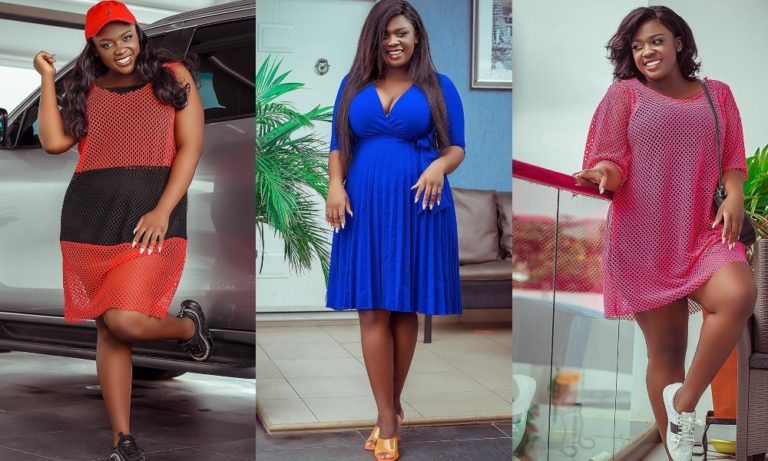 VIDEO: Tracey Boakye Gifts Her ‘Grandchild’ Over Ghc10,000 And Other Items As She Attends Her Christening In Style