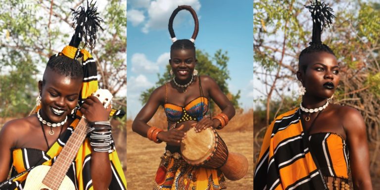 Stunning Images Of Wiyaala’s Newly Constructed Arts And Cultural Center In Funsi Surface Online