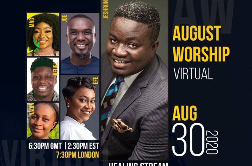 Eric Jeshrun To Host Virtual ‘August Worship’ With Joe Mettle And Other Talented Singers