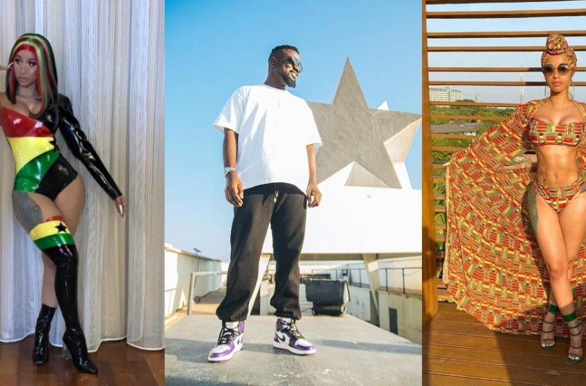 Sarkodie Set To Collaborate With American Superstar Cardi B (See Photos)