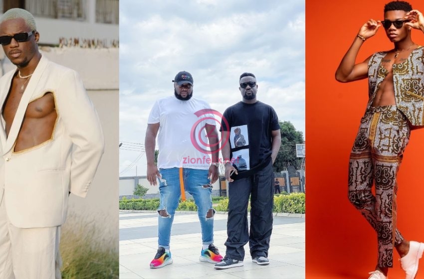 Sarkodie, Kidi, Dee Money And Other Top Musicians Storm Joey B’s House To Celebrate His Birthday (Watch Video)