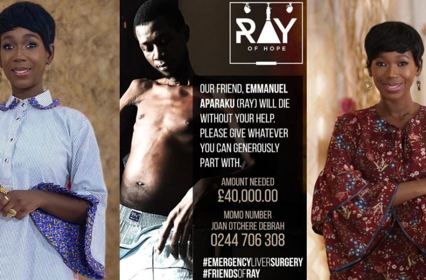 Ama K Abebrese Donates To Help PenciledCelebrities Creator Ray Who Has Been Diagnosed With Liver Disease (See Post)