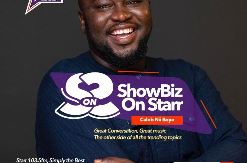 Caleb Nii Boye Takes Over Starr FM’s Entertainment Show