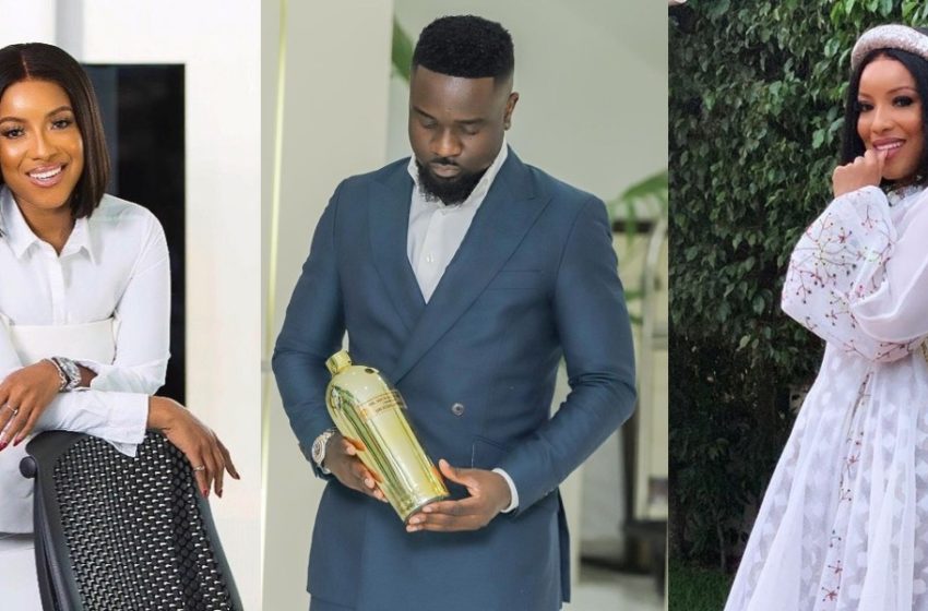 Sarkodie Spotted Having A Good Time With On-Screen Goddess Joselyn Dumas At Her Plush Birthday Party (Watch Video)