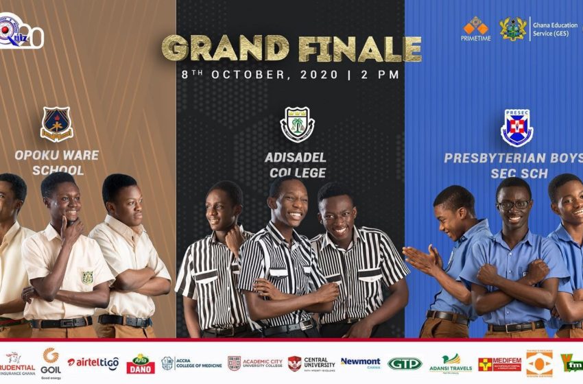 Watch Live: 2020 NSMQ Grand Finale Between Presec, Adisco And Owass