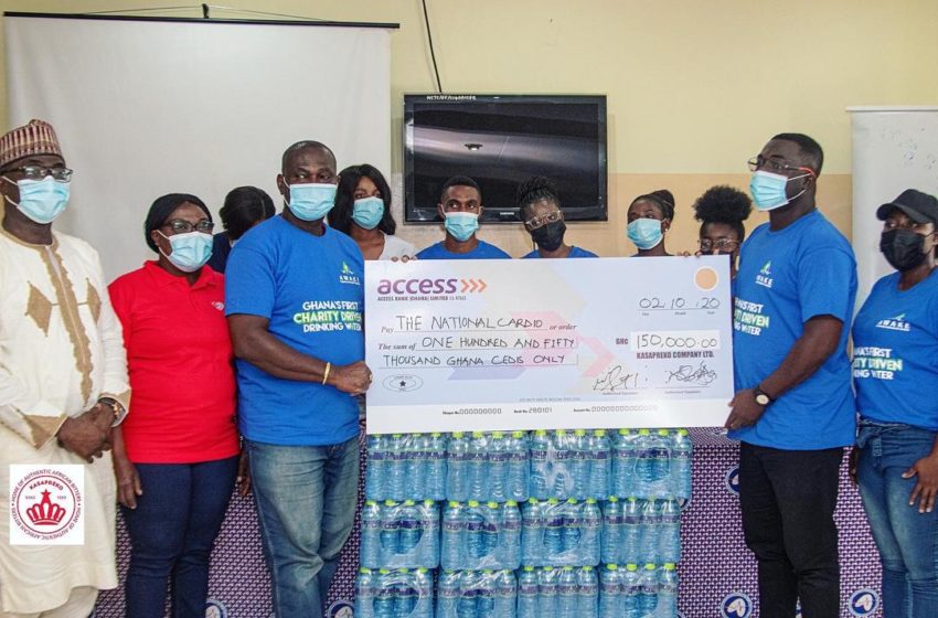 Awake Purified Water Donates GHS 150,000 To National Cardiothoracic Center