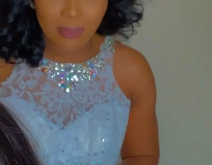 First Video Of Actress Baby Blanche’s White Wedding In America Drops And It’s Beautiful – Watch