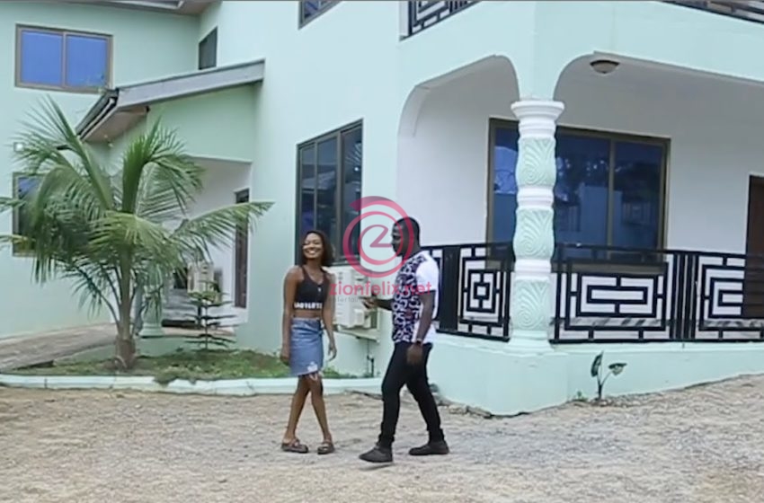 This Is My Own House And Here Are My Documents To Prove – Maame Esi Forson Takes ZionFelix On A Tour In Her 6-Bedroom House (Watch)
