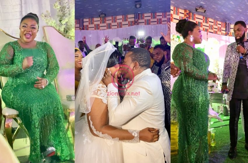 Rev Obofour, Wife Blows Cash At Son’s Wedding, Give Bride And Groom Car, Cash, Land & More