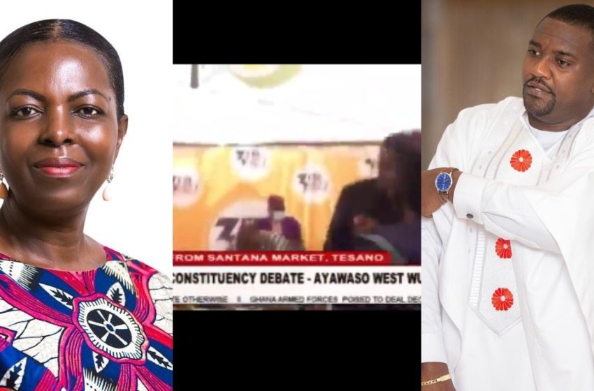 Election 2020: Ayawaso West Wuogon MP Lydia Alhassan And John Dumelo Clash In Debate On Live TV (Watch)