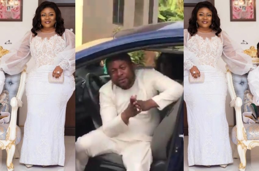 Rev Obofour And Wife Bofowaa Honour Promise Of Gifting Car To Bro Sammy’s Manager After His Wedding (Watch Video)