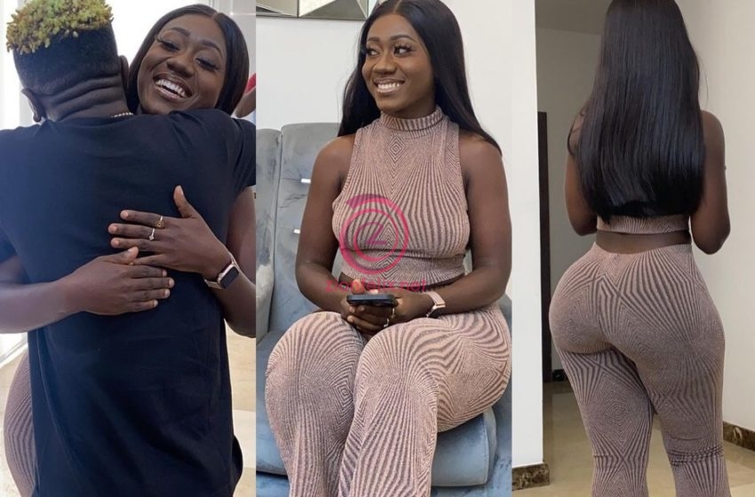 Netizens Say Shatta Wale Will Definitely Ch0p Hajia Bintu After He Was Seen Smooching Her In Public (Videos)