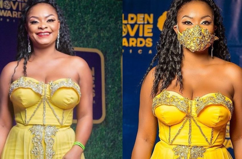 Vexmad Beverly Afaglo Angrily Reacts To Reports Saying That She Was One Of The ‘Worst Dressed Celebrities’ At The 2020 Golden Movie Awards