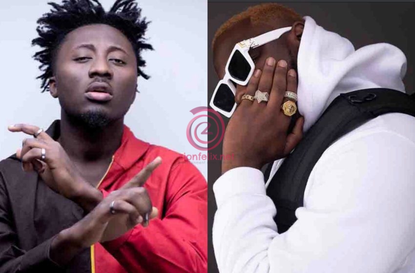 Amerado Drops Hot Stray Bullets For Medikal And Flowking Stone In New Rap Song Titled “Best Rapper” (Video)