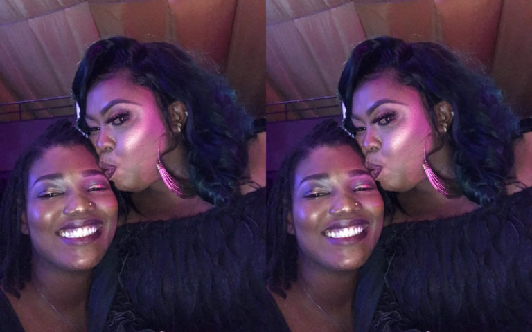 Iona Heavily Berated Online For Simply Posting A Photo She Took With Afia Schwarzenegger