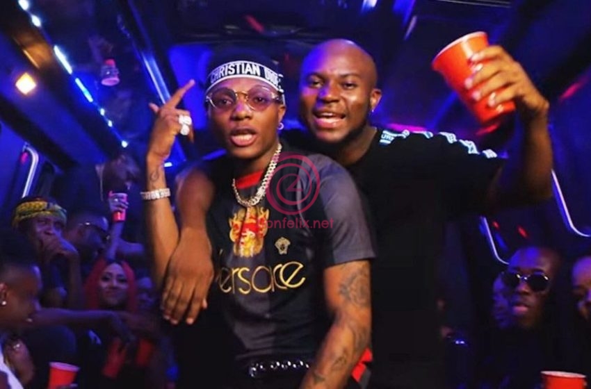 Nigerian Superstar, Wizkid Arrives In Ghana For A Special Hangout And Recording Section With King Promise And Killbeatz (Video)