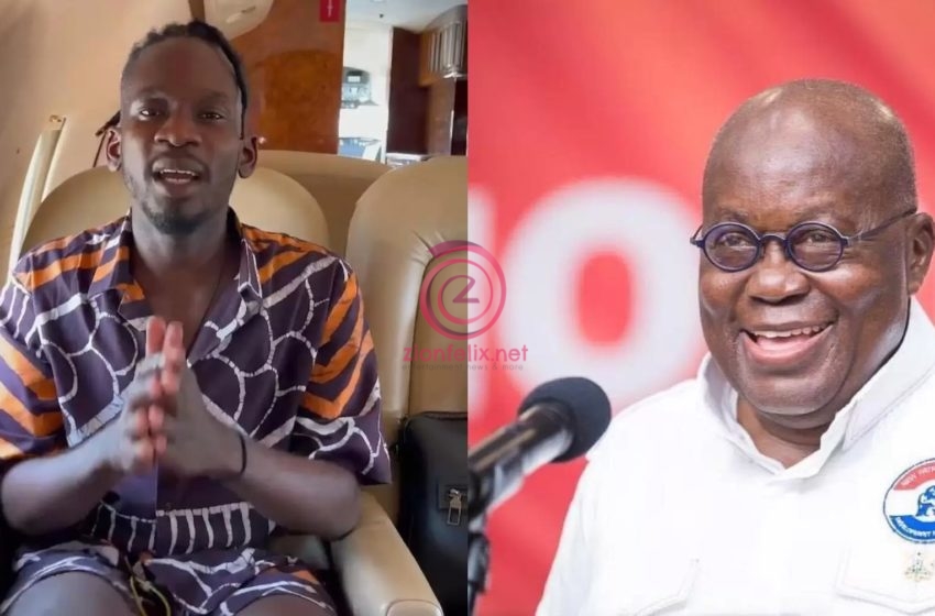 Mr Eazi Asks President Akufo-Addo To Help Find His Laptop Which Got Stolen In Accra