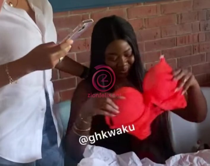 Actress Nikki Samonas Shocks The World As She Gives Her Female Friend, Salma Mumin Red ‘P@Nties’ On Her Birthday (Video)