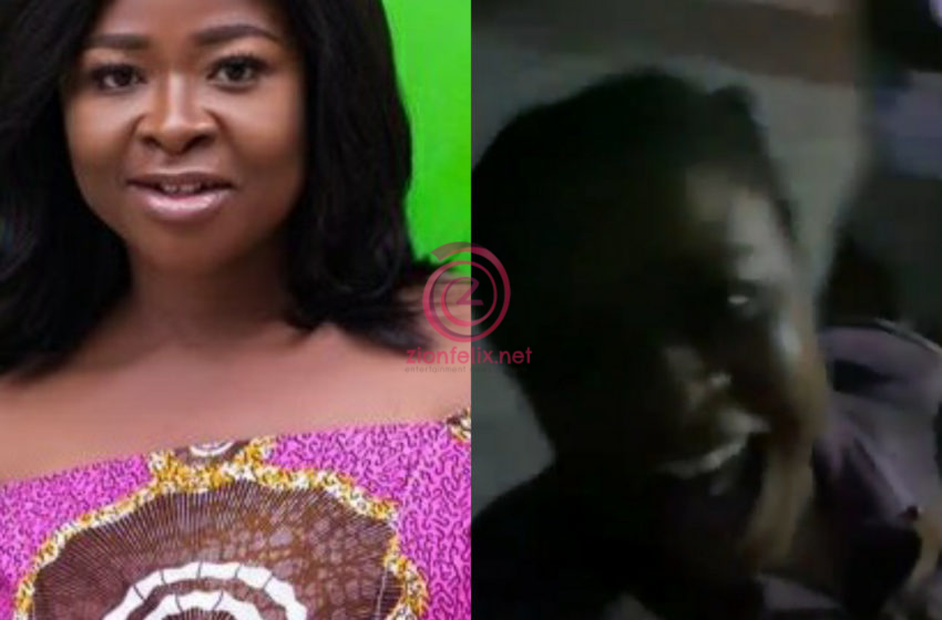 How Actress-Portia Asare Celebrated Nana Addo’s Win (Watch Video)