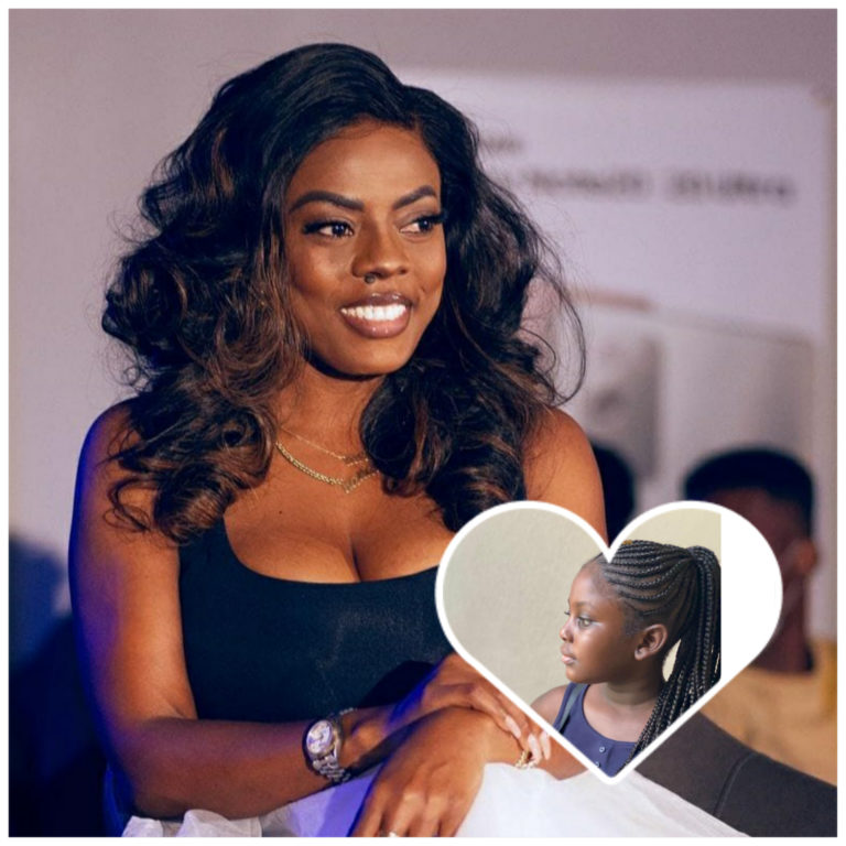 Nana Aba Anamoah Flaunts Pictures Of Her Beautiful Niece As She Celebrates Her 9th Birthday
