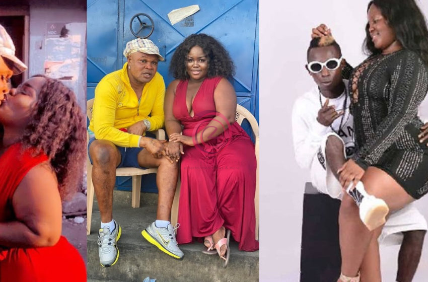Broken-hearted Ex-girlfriend Of Patapaa, Queen Peezy Finds Love With Over-bleached Bukom Banku – Photo And Video Of Them Kissing Surfaces Online