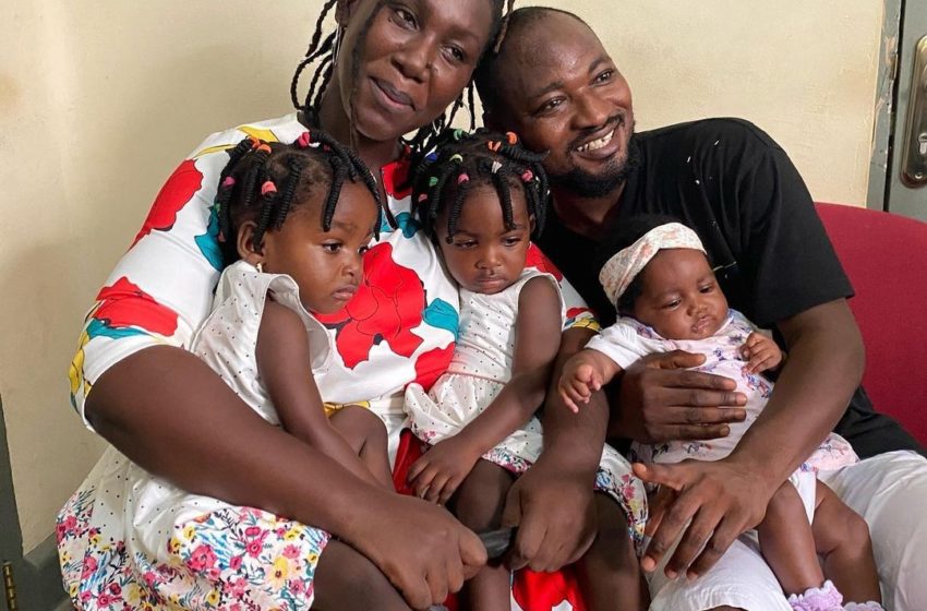 Ella And Bella Turn Age Two; Funny Face Drops Beautiful Photo To Celebrate Them