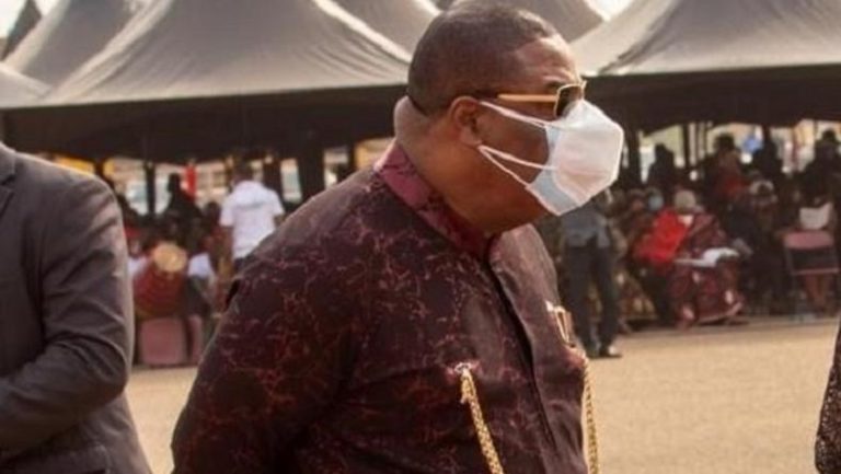 Archbishop Duncan Williams Breaks Silence On Why He Wore Two Nose Masks At Rawlings’ Funeral