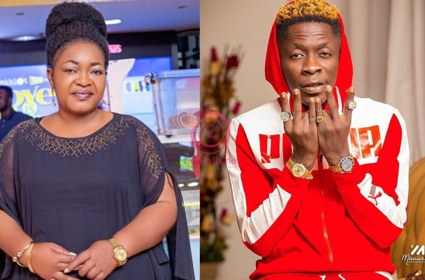 Actress Christian Awuni Scolds Shatta Wale For The Unprintable Words He Used On Ayisha Modi Amidst Their Beef (Video)