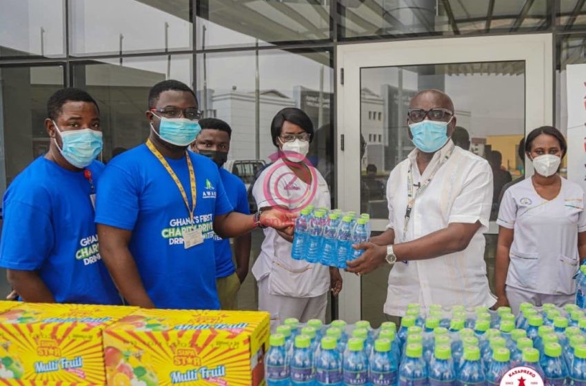 Kasapreko Celebrates Val’s Day With UGMC & Ghana Infectious Disease Centre