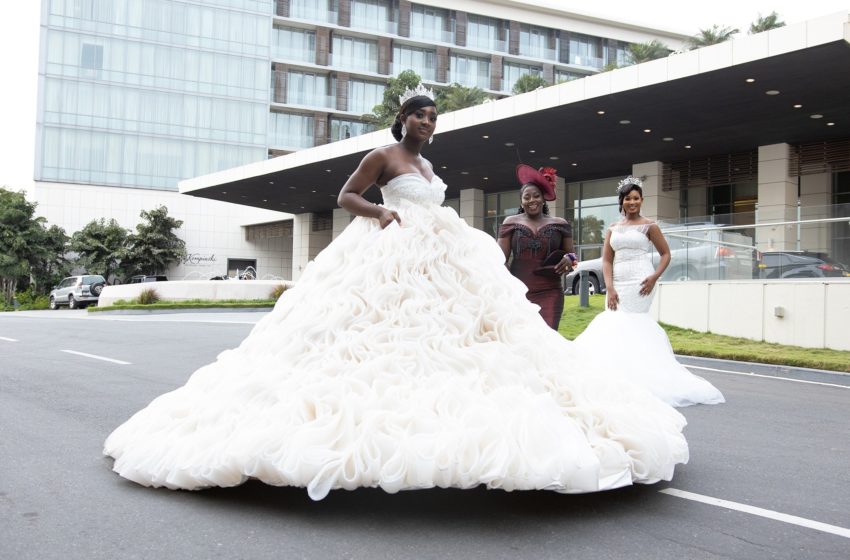A Dressmaker Makes A Ball Gown With 2000 Yards Of Horsehair