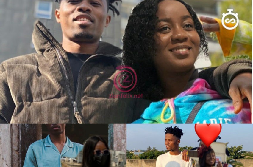 Beautiful Lady Shares Cozy Photos With Kwesi Arthur, Captions Them LOML
