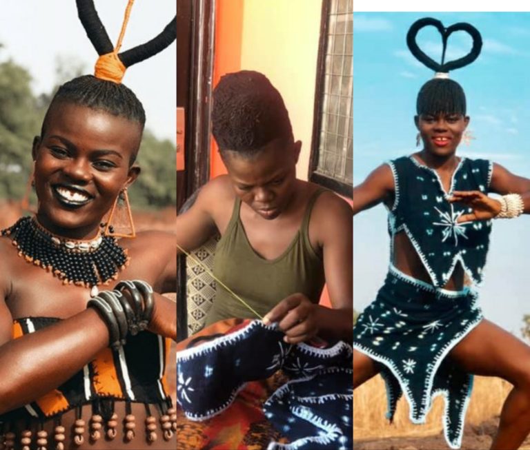 Wiyaala Releases Photos Of Her Self-Made “Crazy Costumes” – See