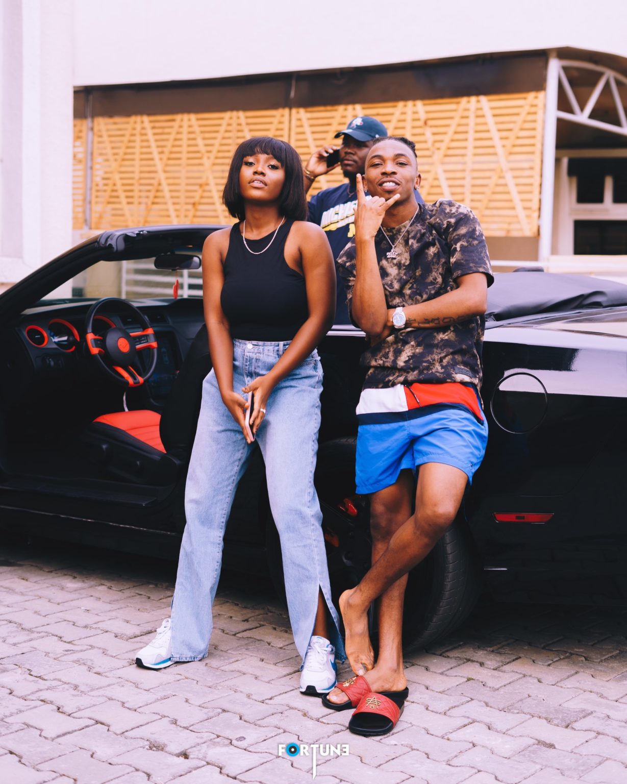 Gyakie Working On A Project With Mayorkun? - See Photos ...