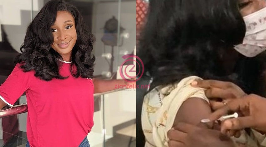 Naa Ashorkor Encourages Others To Get Their Covid-19 Vaccine As She Lists The Side Effects She Has Seen So Far