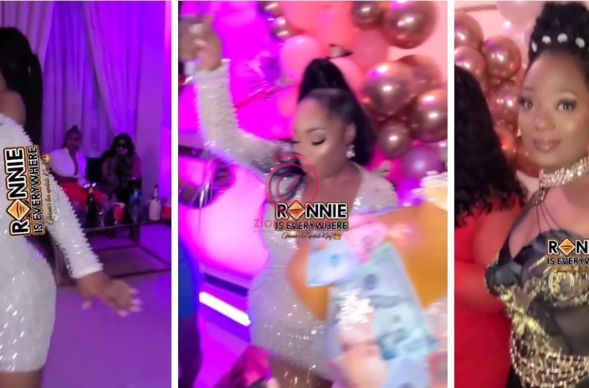 Efya, Sandra Ankobia, Kalybos, And Other Top Stars Make An Appearance At Moesha Buduong’s Private Birthday Party (Videos)