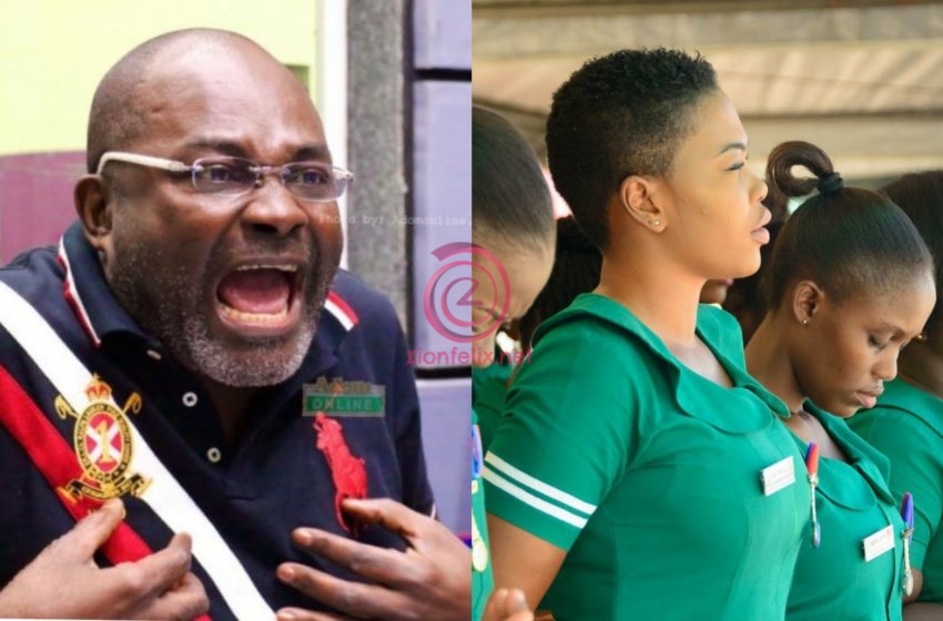 Ghanaian Nurses Have Horrible Attitudes – Kennedy Agyapong Clashes With Nurses At Korle-Bu (Video)