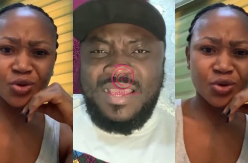 VIDEO: Akuapem Poloo Quickly Fires Back At DKB; Tells Him To Apologize To Her Before She Exposes Him