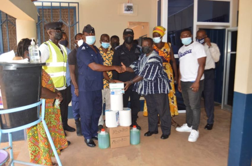 Five Institutions In Adansi Fomena Get Support From Ekuona Family To Fight COVID-19 (PHOTOS)