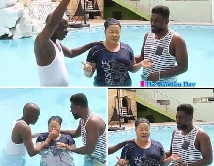 Baptism Photos Of Nana Agradaa Pops Up Online