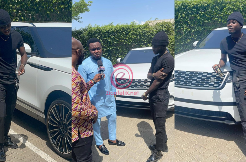 VIDEO: Kuami Eugene Never Charged To Be Adonko Next Level Brand Ambassador – CEO Of ABN Reveals Secret Behind The Range Rover Surprise