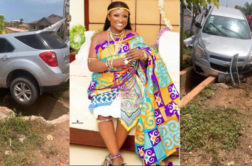 Abena Moet Speaks After She Survived Her Ghastly Accident Two Weeks After Her Wedding