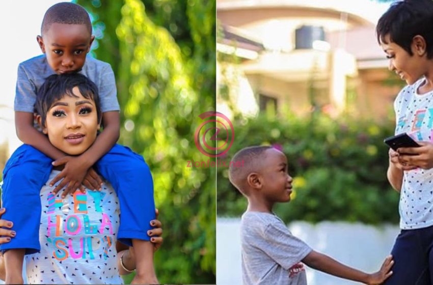 Akuapem Poloo’s Son To Get Ghc2000 Remittance Each Month From Two Generous People Until Her Release – Full Details